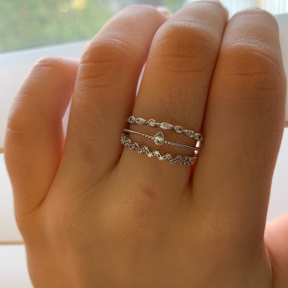 Club Monaco Jewelry - Set of 3 rings